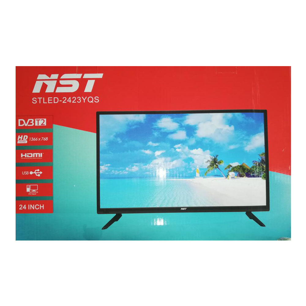 Televisor LED NST HD Con DVBT2 de 24"