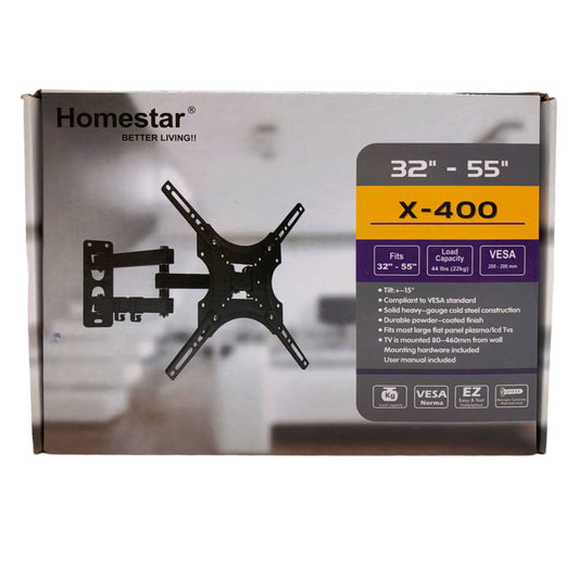 Soporte de Pared Homestar Para Televisión de 32" a 55"