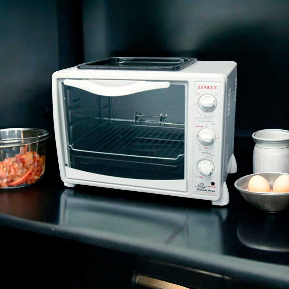 Horno Eléctrico Sankey 25 Litros / 1500 W / Con Rostizador