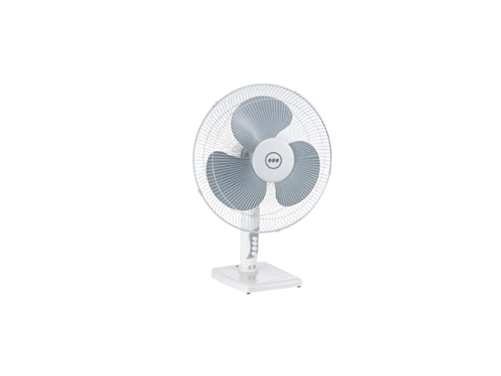 Abanico Pedestal Premier 16" 3 En 1 Blanco/Gris