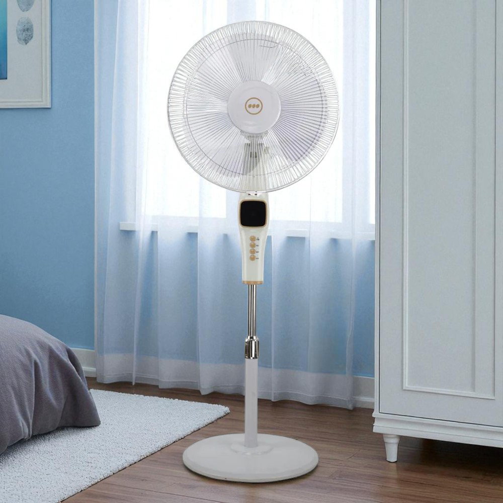 Abanico De Pedestal Premier 16" 5 Aspas Blanco