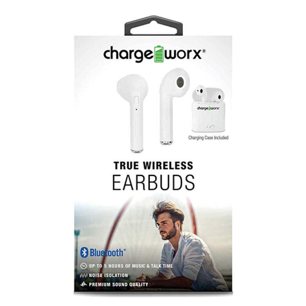 Audífonos Earbuds Inalámbricos Coby Blanco