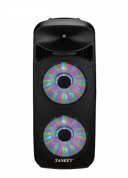 Bocina Sankey 15" X 2 Con Ruedas