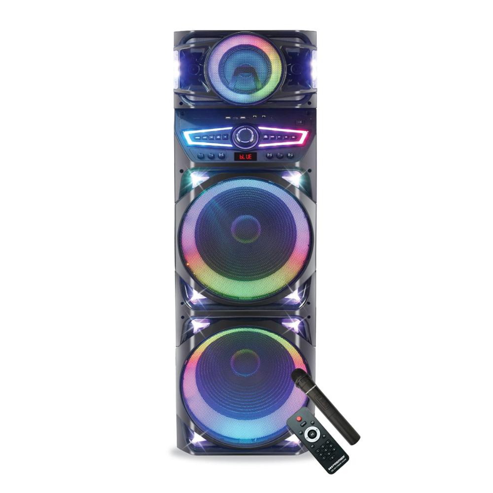 Bocina Recargable Premier 12” Con Ruedas