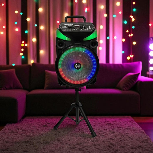 Bocina Premier Recargable 15” / Bluetooth / Trípode