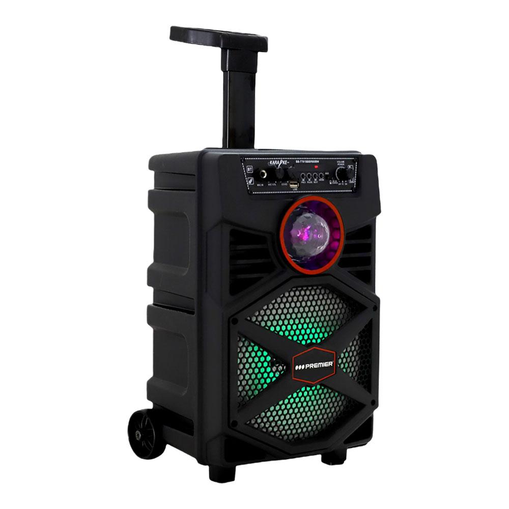 Bocina Portátil Premier Con Ruedas de 8"
