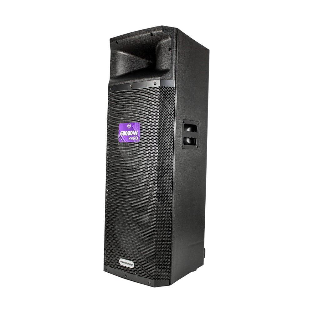 Bocina Premier 15"x2 / FM / Bluetooth / Usb / 60,000W PMPO
