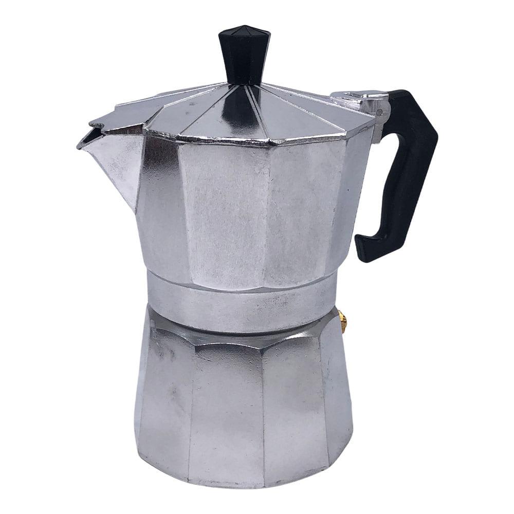 Cafetera Homestar de Acero Inoxidable 3 Tazas