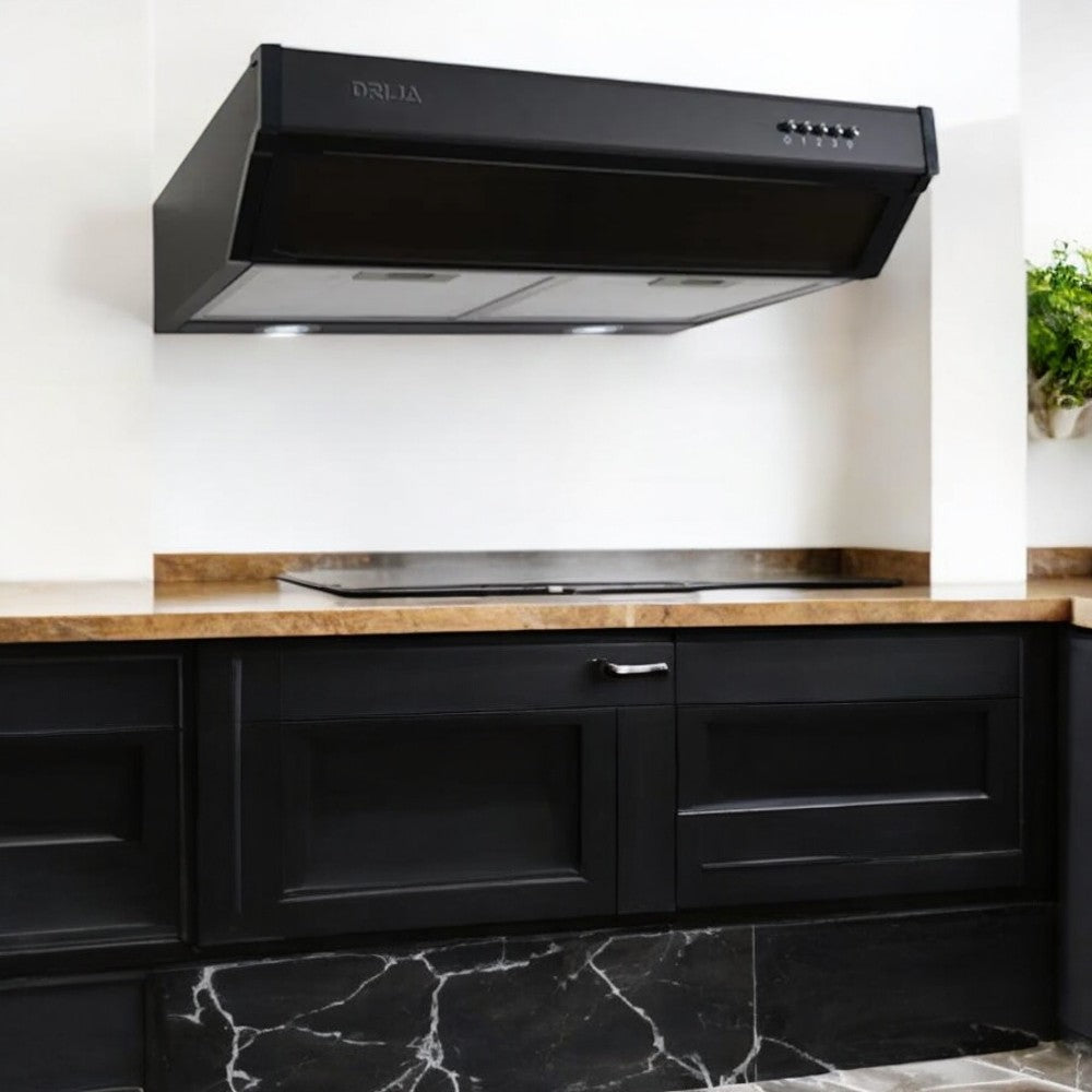 Extractor de Grasa Drija Compacta de 60 cm - Negro