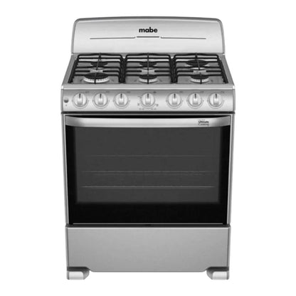 Estufa A Gas Mabe de 30" / 6 Quemadores / Silver