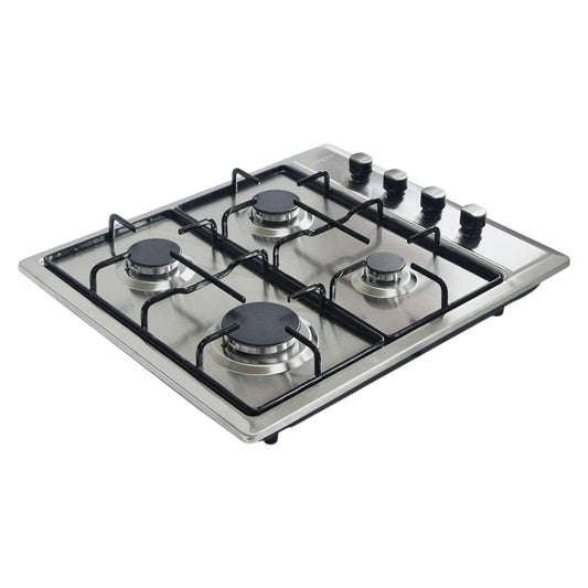 Estufa Empotrable Sankey de 4 Quemadores Negros / 24" / Acero Inoxidable