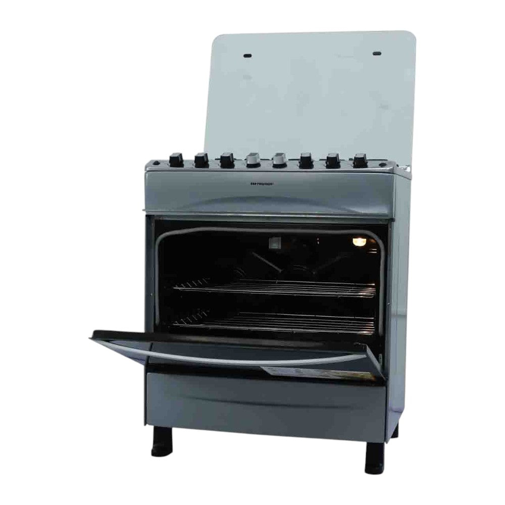 Estufa A Gas Premier 30" / 6 Quemadores / C/Horno / Silver