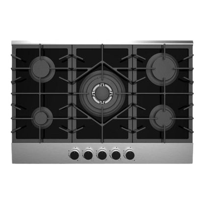 Estufa a Gas Drija Vitro de 30" / 5 Quemadores / Ferrara 76