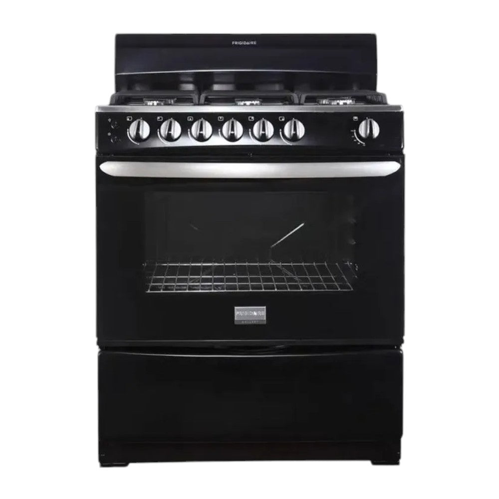 Estufa a Gas Frigidaire de 30" /6 Quemadores / Negro