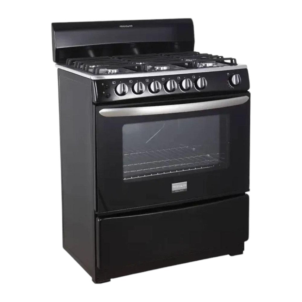 Estufa a Gas Frigidaire de 30" /6 Quemadores / Negro
