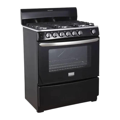 Estufa a Gas Frigidaire de 30" /6 Quemadores / Negro