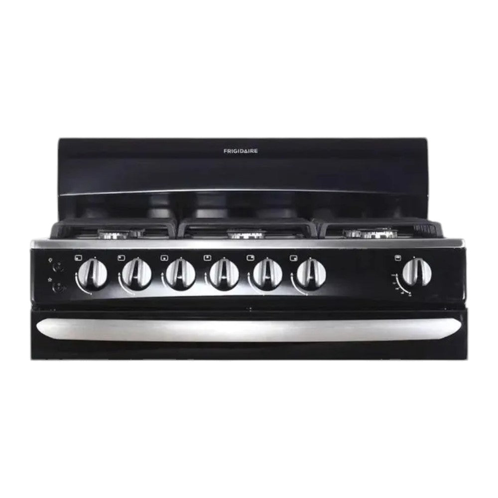Estufa a Gas Frigidaire de 30" /6 Quemadores / Negro