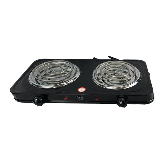 Estufa Eléctrica J&M de 2 Quemadores