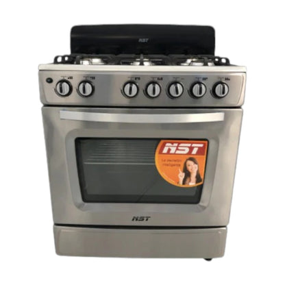 Estufa Nst de 30" / Acero Inoxidable  / Con Respaldo