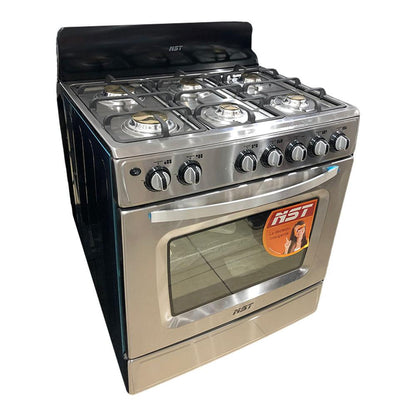 Estufa Nst Respaldo de Acero Inoxidable de 30"