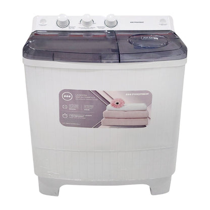 Lavadora Premier Semi-Automática 9Kg / Blanca / Barril-Doble