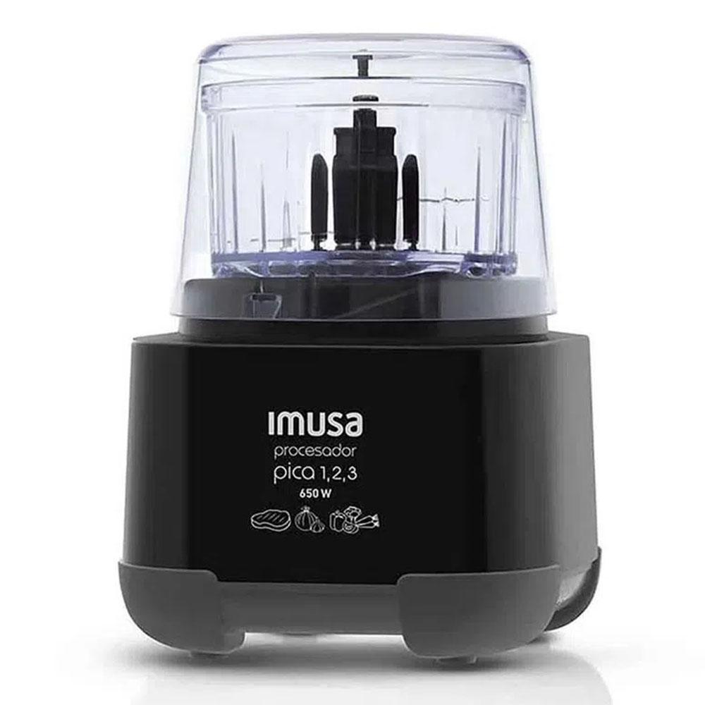Procesador Pica Todo Imusa 123 Plus 650W Negro