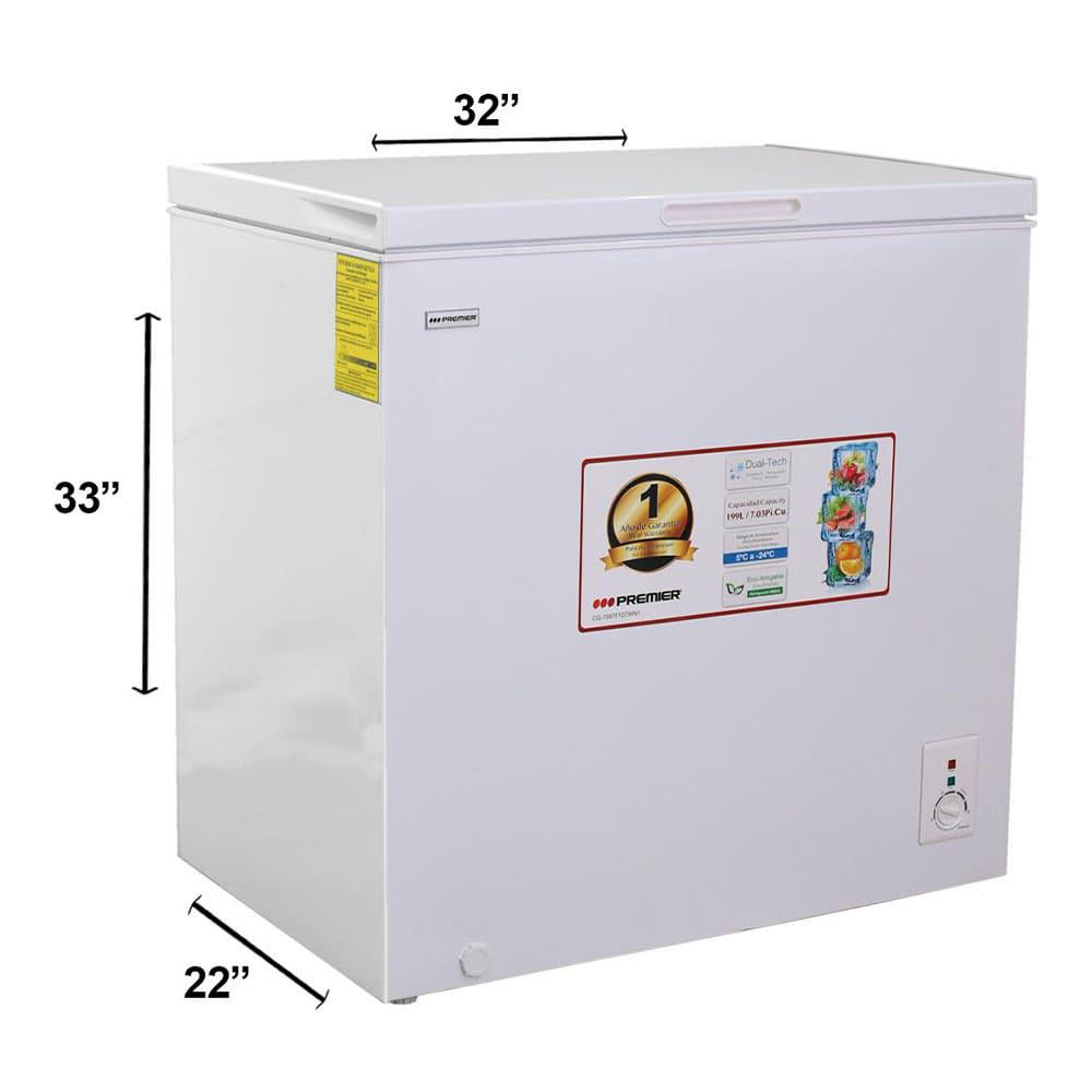 Congelador Tipo Baul Premier 211L Wht