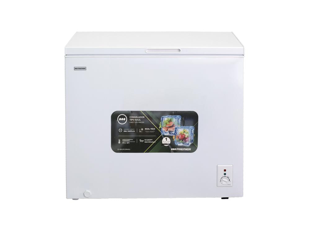 Congelador Tipo Baul Premier 254L Wht