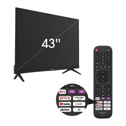 Televisor Hisense de 43" / Led / Smart / Dvbt / 43A4HV