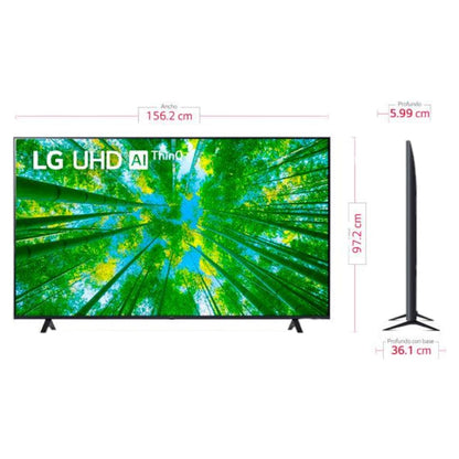 Televisor LG Led 70" Smart 4K / 70UQ8050PSB.AWP