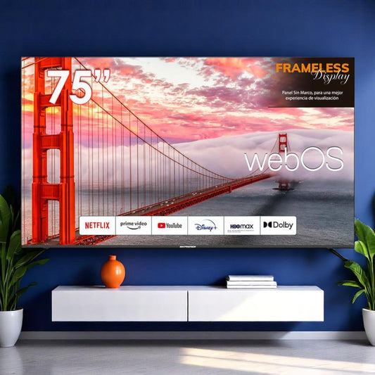 Televisor Premier 75" Uhd Webos Smart