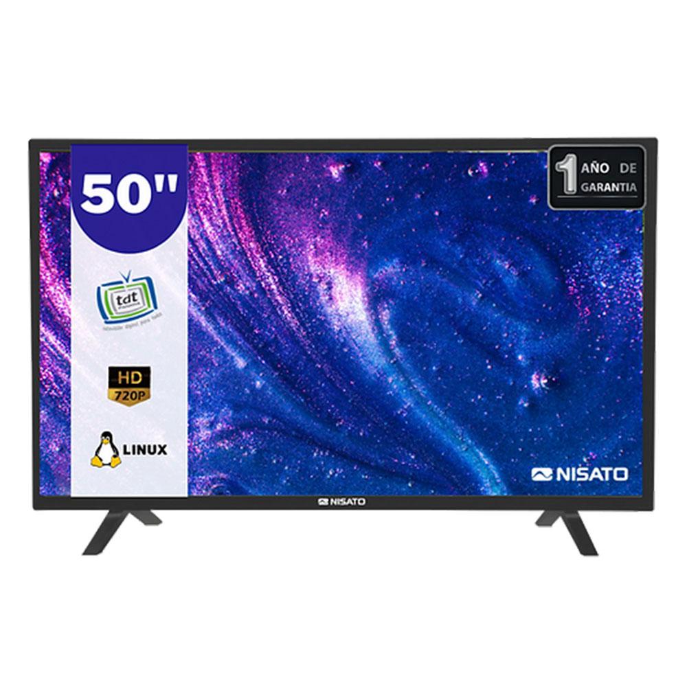 Televisor Nisato Linux Uhd 4k de 50”