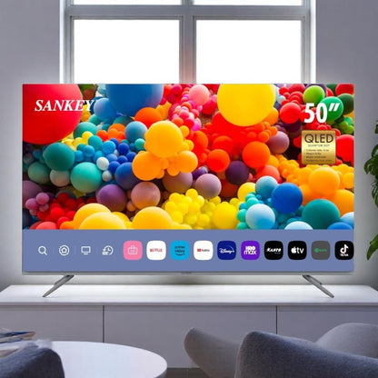 Televisor Sankey Smart 50” 4K Ultra HD Sin marcos