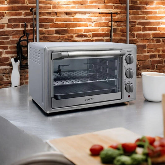 Horno Eléctrico Sankey de 25 Litros / 1500W/ Gris