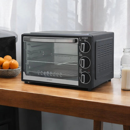 Horno Eléctrico Sankey 44 Litros / Negro / 1500 W