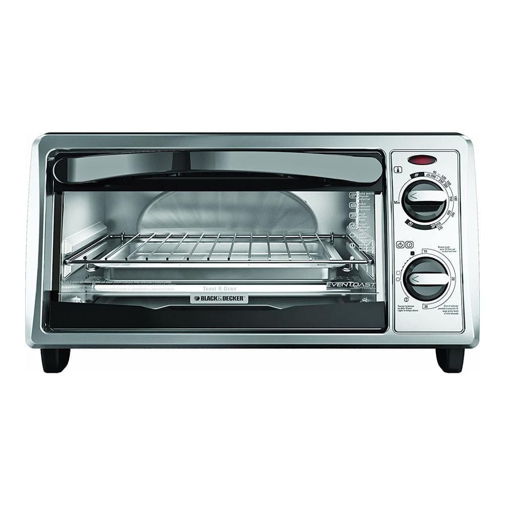 Tostahorno Black & Decker de Acero Inoxidable