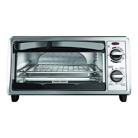 Tostahorno Black & Decker de Acero Inoxidable