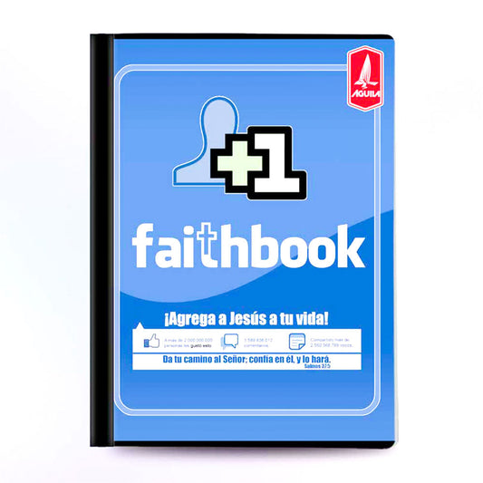 Cuaderno Cosido Mediano Raya Ancha Águila Vida de 200 Páginas