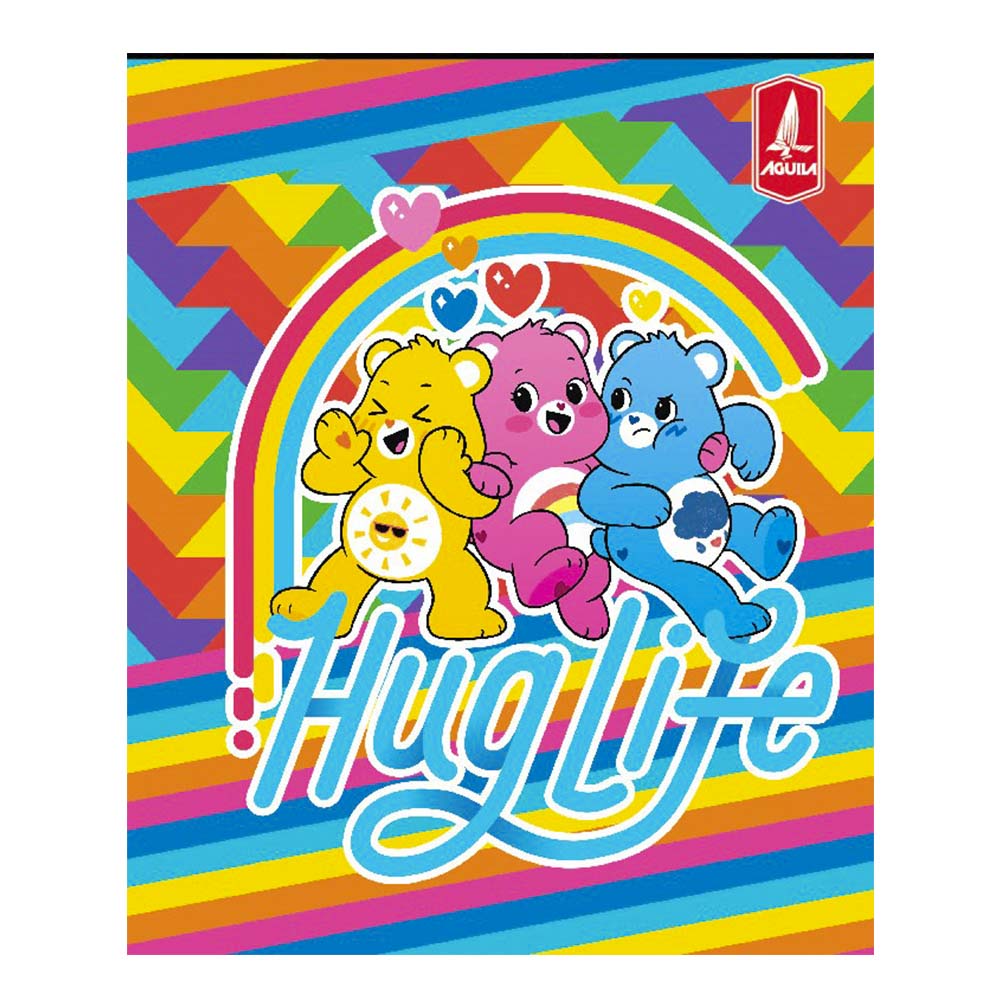 Cuaderno Cosido Mediano Raya Ancha Osito Cariñosito de 200 Páginas