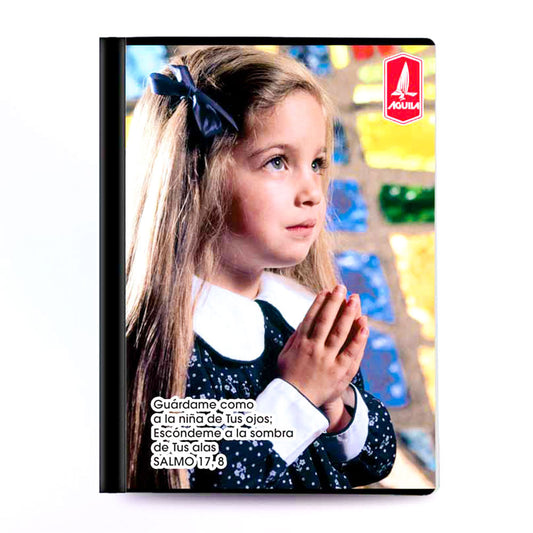 Cuaderno Cosido Mediano Doble Raya Águila Vida de 200 Páginas