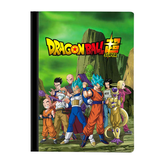 Cuaderno Cosido Pequeño Raya Ancha Dragon Ball Z de 200 Páginas