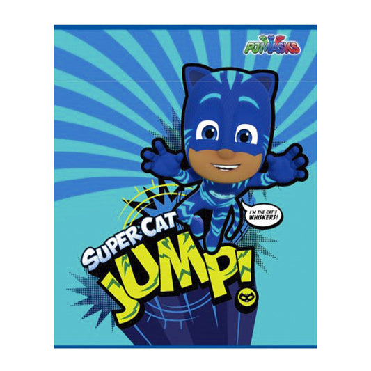 Cuaderno Cosido Pequeño Raya Ancha Pj Masks de 200 Páginas