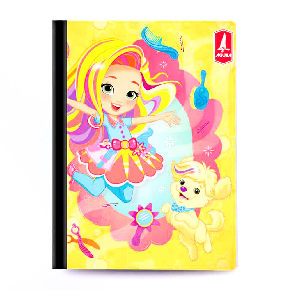 Cuaderno Cosido Mediano Raya Ancha Águila Sunny Days de 200 Páginas