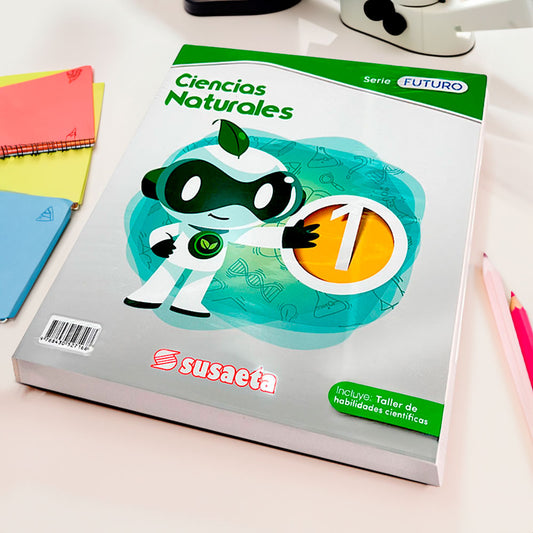 Libro de Texto Susaeta / Ciencias Naturales 1 / Serie Futuro + Taller