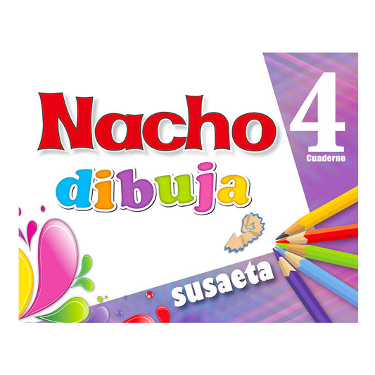Libro de Texto Susaeta Nacho Dibuja 4