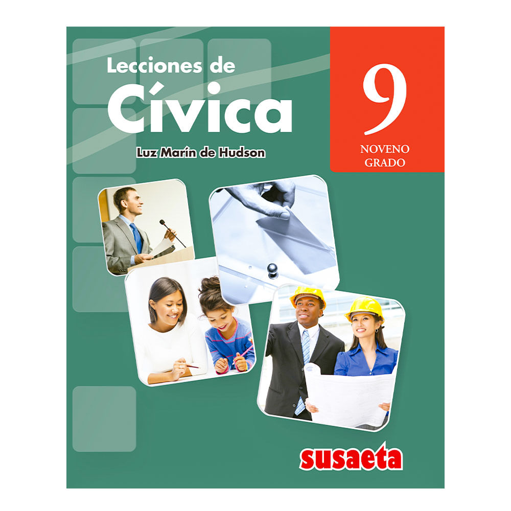 Libro de Texto Susaeta Lección de Cívica Luz Hudson 9