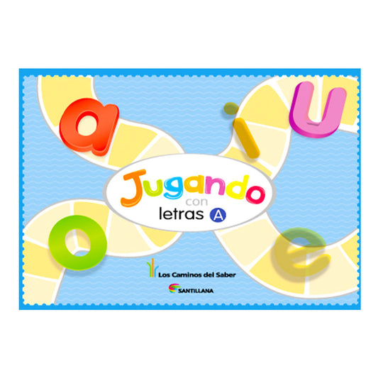 Libro de Texto Santillana Jugando Con Letras A