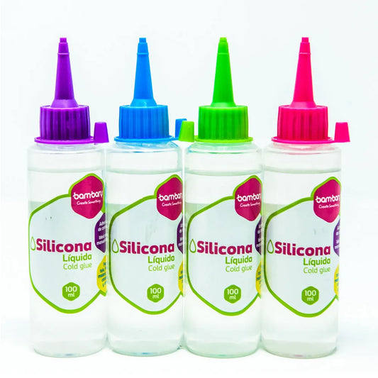 Goma Silicona Bambary Líquida / 100 ml - Surtido
