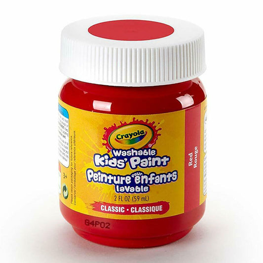 Pintura Acrílica Crayola Lavable 2 Oz