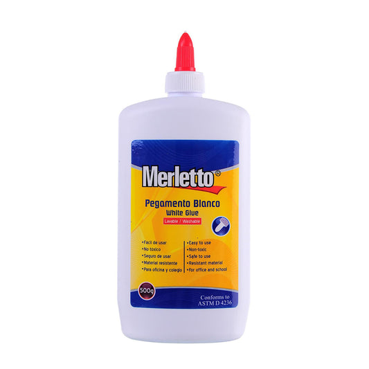 Goma Blanca Lavable Merletto de 500 g